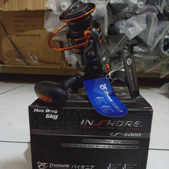Kartinifishing REEL PIONEER INSHORE 5000 6000 8000 ONEWAY BERKUALITAS