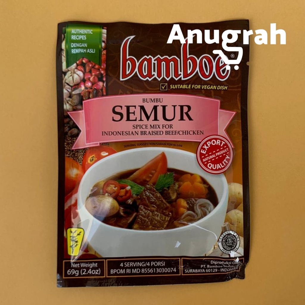 

Bamboe Bumbu Instant Masak Semur 69gr