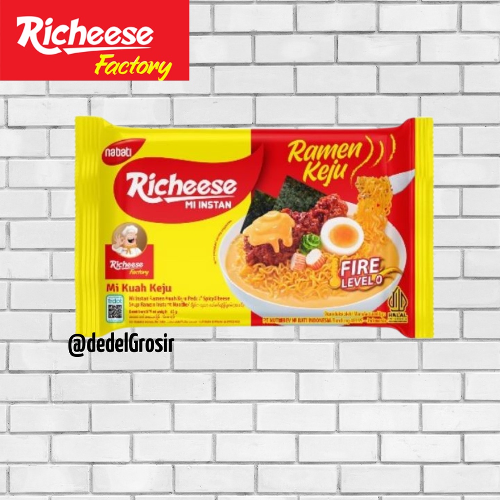 

READY Mie Ramen Richeese Keju ORI LV 0 / Ramen Keju / Mie Keju kuah
