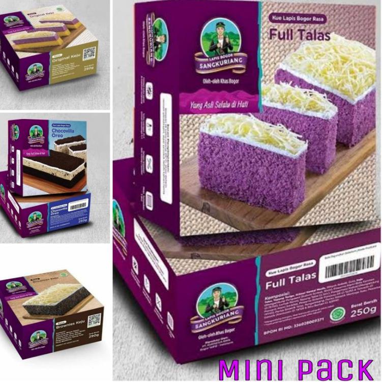 Jual Promo MenarikLapis Talas Sangkuriang Bogor (Minimal order 3 pack
