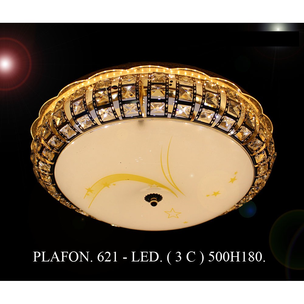 Lampu plafon led kristal / lampu hias / lampu kristal 621-500