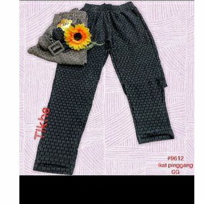 clana bahan import motif Gucci gesper