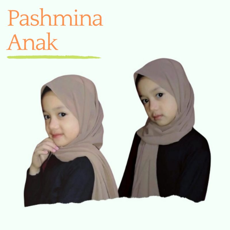 Hijab Anak | Kerudung Anak | Pashmina Tali Anak