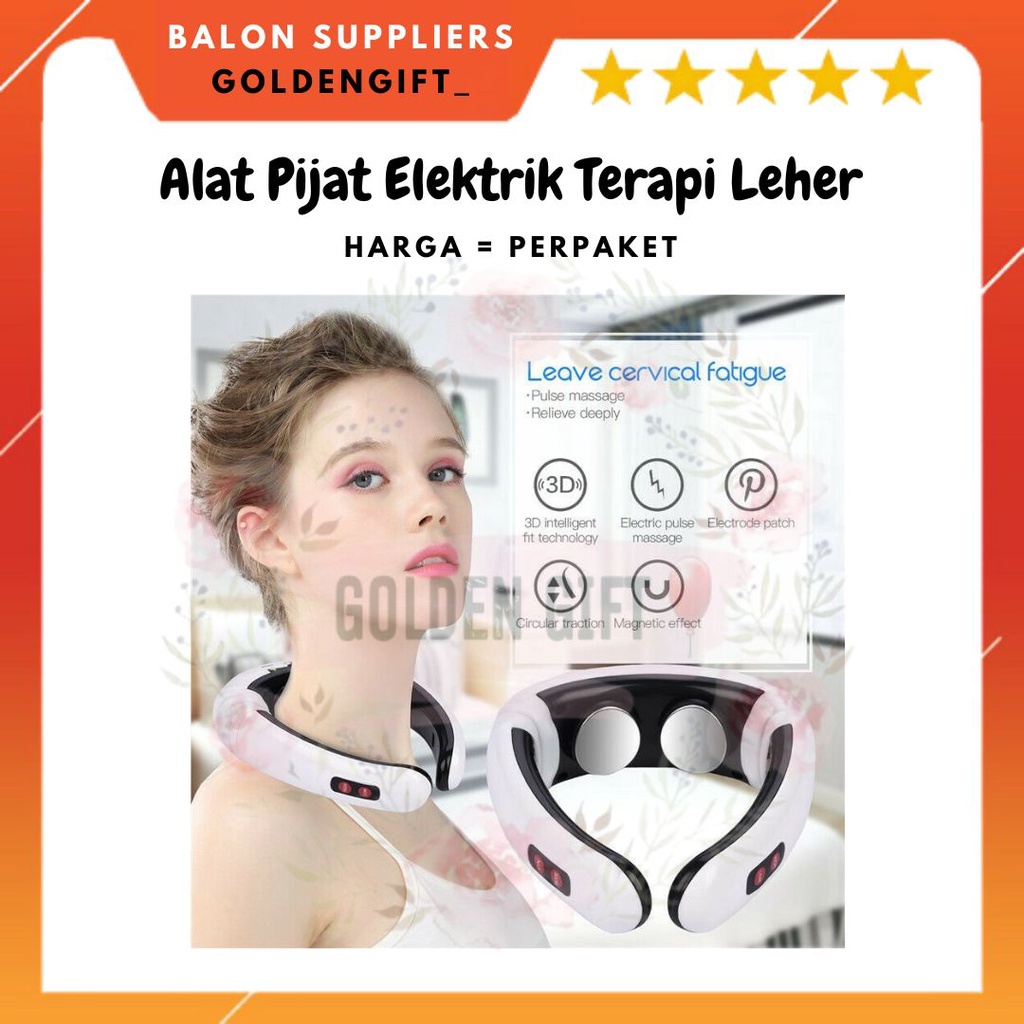 Jual Alat Pijat Elektrik Intelligent Cervical Massage Terapi Leher Dan