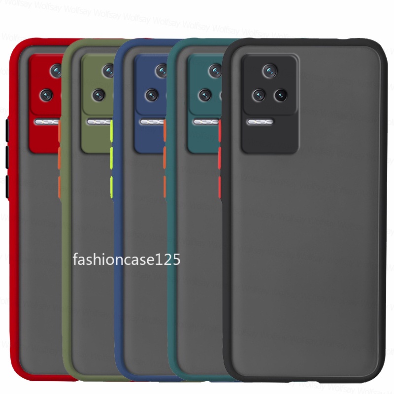 Soft Case Poco F4 F4 GT My Choice Aero Soft My Choice Aero Color Button Matte