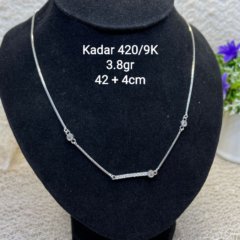 EMAS/ KALUNG KOYE EMAS/ KALUNG LIONTIN SET EMAS / KALUNG EMAS PUTIH KADAR 420/ KALUNG EMAS PUTIH 9K/