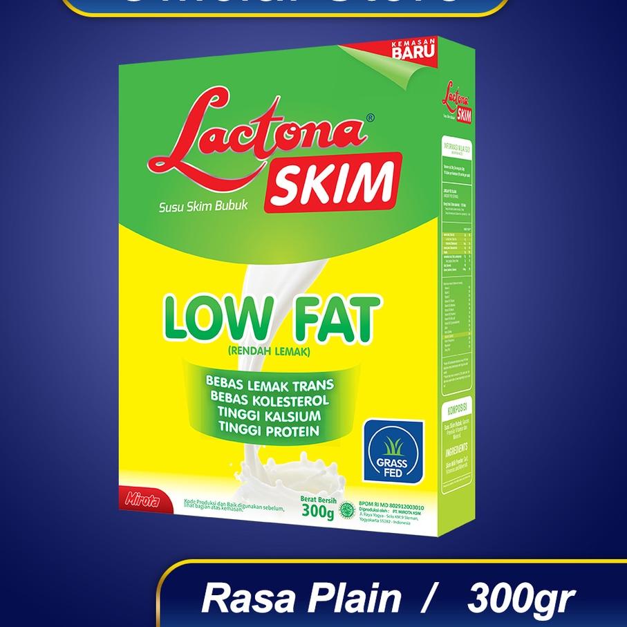 

マ Lactona Skim 300 Gram Susu Rendah Lemak Low Fat Untuk Diet Special