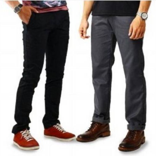 ✔Celana Chino Big Size untuk Pria Jumbo - Ukuran 27-50