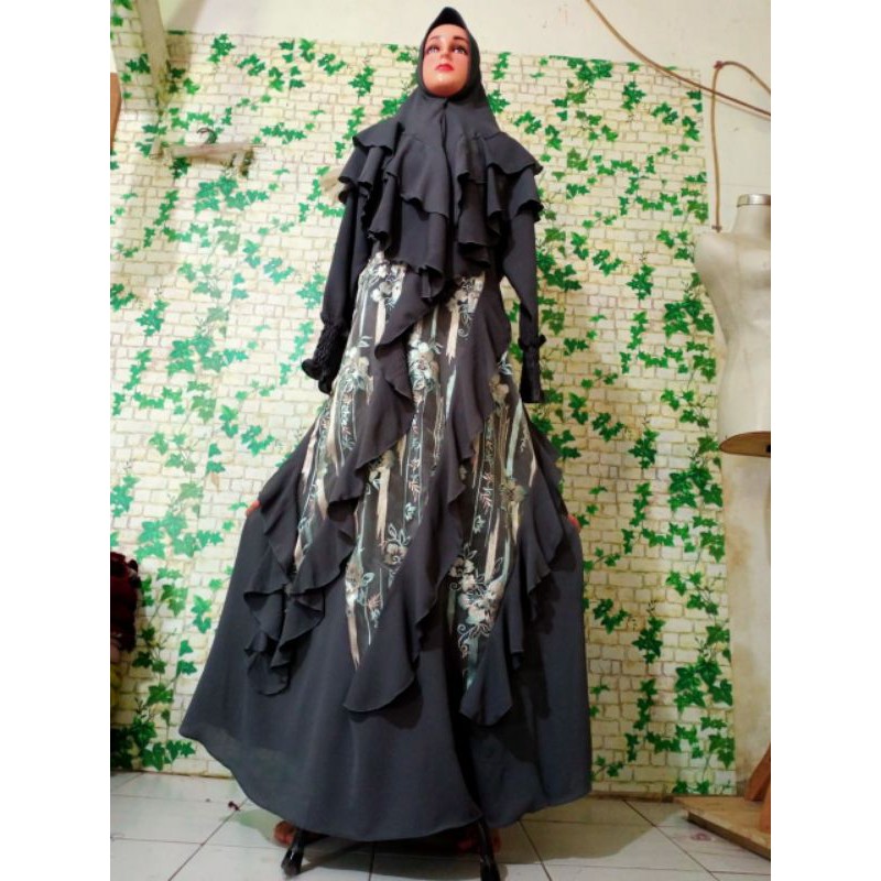set gamis brukat.set himar gamis brukat.