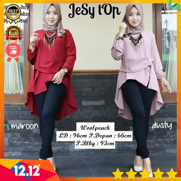 Baju Rajut Anak Dress ( strip tangan panjang )