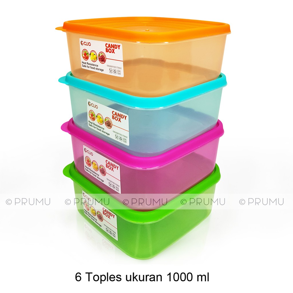 GO-JEK 6 Kotak Makan - Lunch Box - Tempat Makan - Kotak bekal - 8010