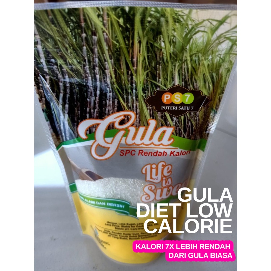 Gula SPC Gula Diet Stevia Rendah Kalori Diet Pemanis Alami 150gr