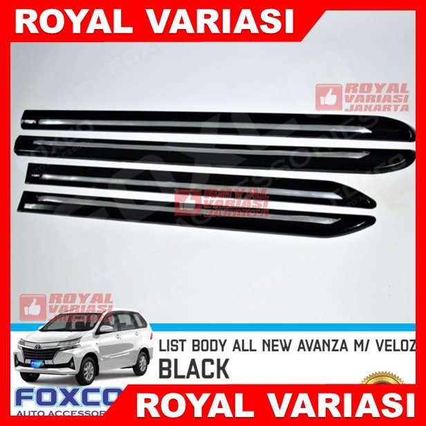 List Lis Body Grand Avanza Veloz 2015-2019 Side Body Moulding