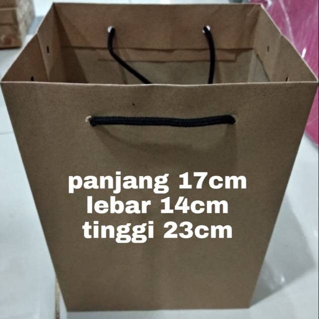 

Paper bag toples kue 500gram