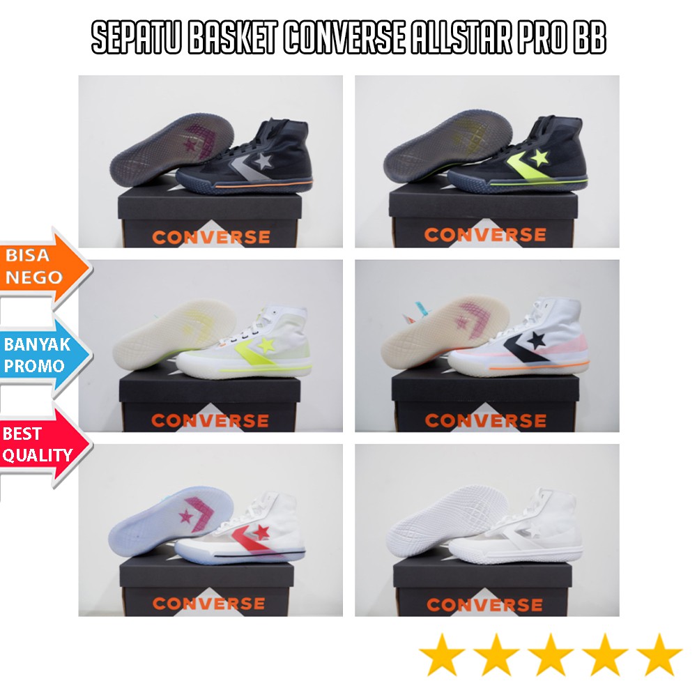 Sepatu Basket Converse / Sneakers Basket / Sepatu Basket Allstar Pro BB
