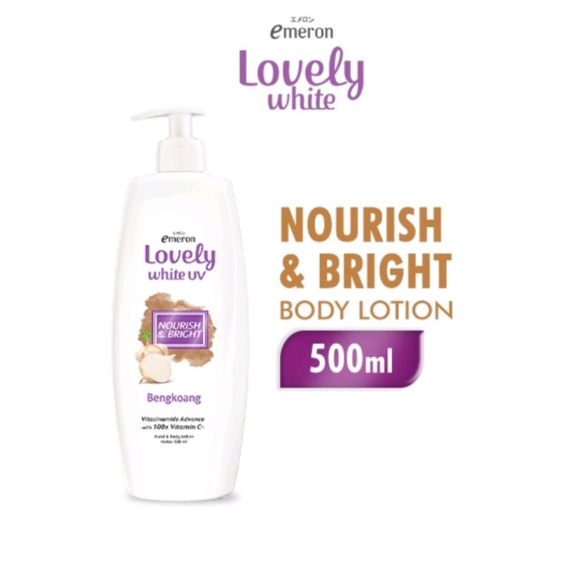 EMERON LOVELY BODY LOTION PUMP 500 ML