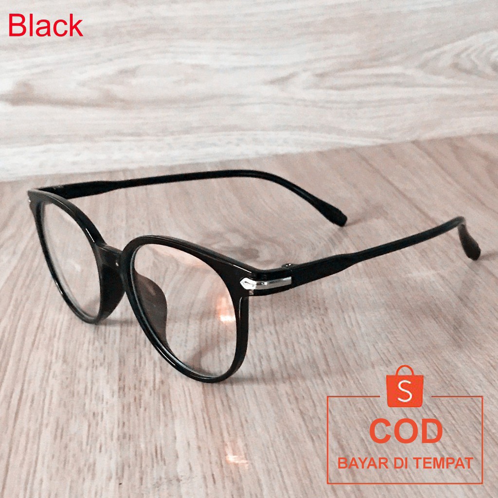 ✅COD Kacamata Fashion Anti Radiasi Photocromic Polarized Aksesoris Korean Style Pria Wanita Cowok Cewek Gaya Korea