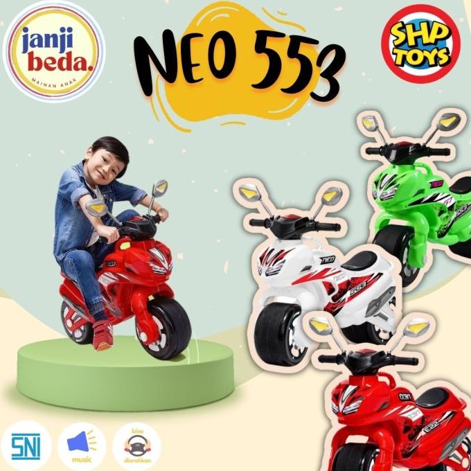 Mainan Anak Motor Motoran Sepeda Anak NEO 553 SHP Toys