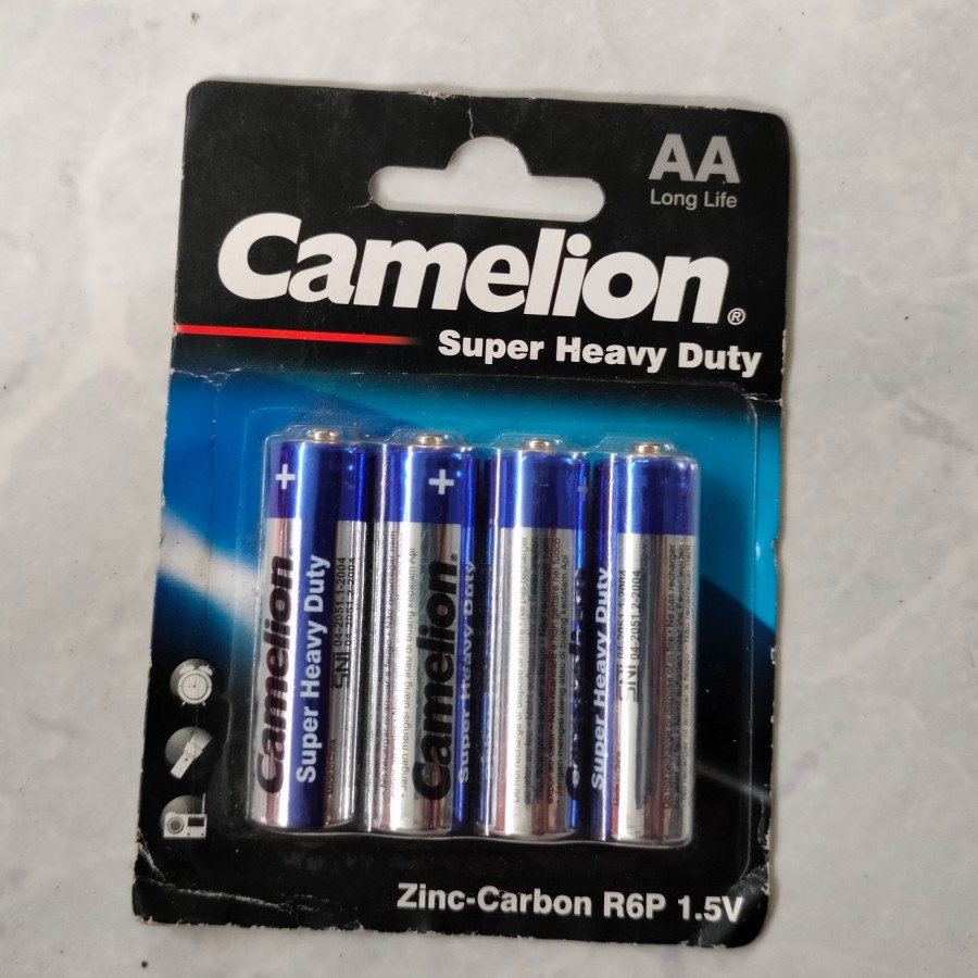 Baterai Battery Batre Batere Camelion A2 AA Super Heavy Duty R6P-1.5V