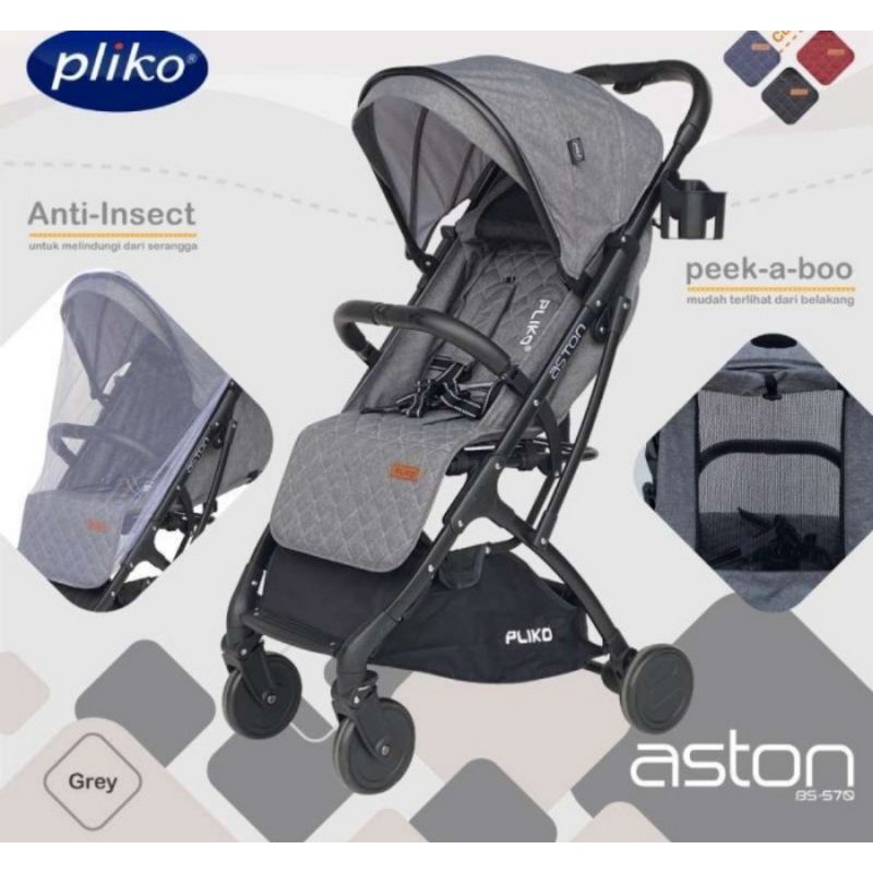 Pliko Stroller Aston Bs570 / Kereta Dorong Bayi | Stroller Bayi