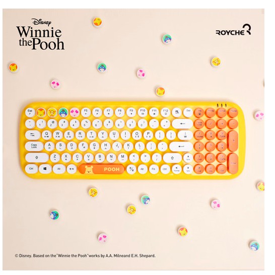 DISNEY WINNIE THE POOH  KEYBOARD  FROM ROYCHE KOREA