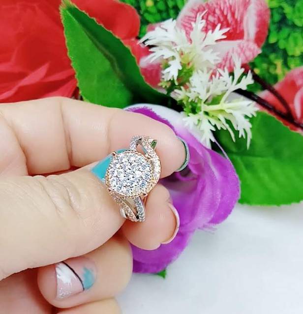 Cincin kombinasi Permata B016