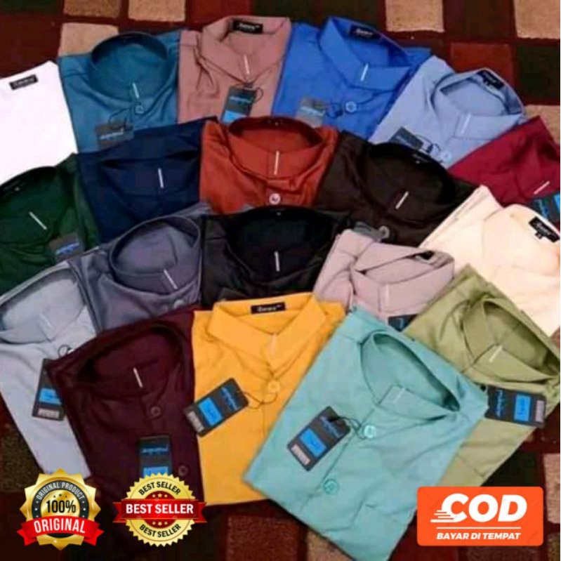 Baju Koko Ammu Original Bahan Toyobo Premium