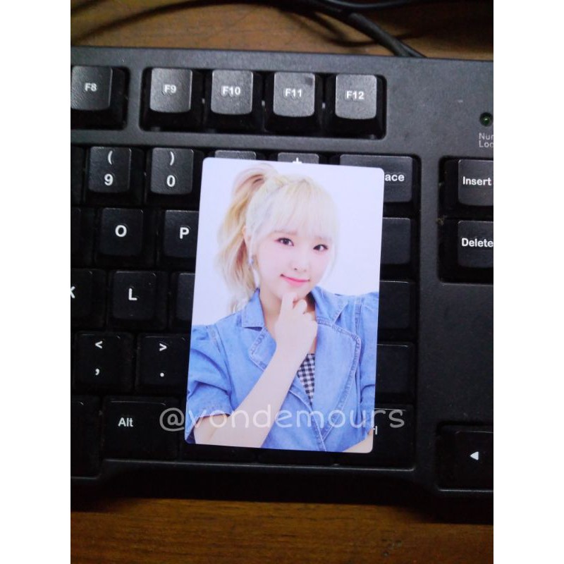 [PC] Photocard Oneiric Theater Ticket IZ*ONE Choi Yena