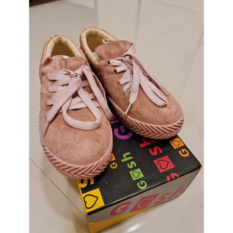 GOSH PINK SUEDE SHOES 37 (preloved)