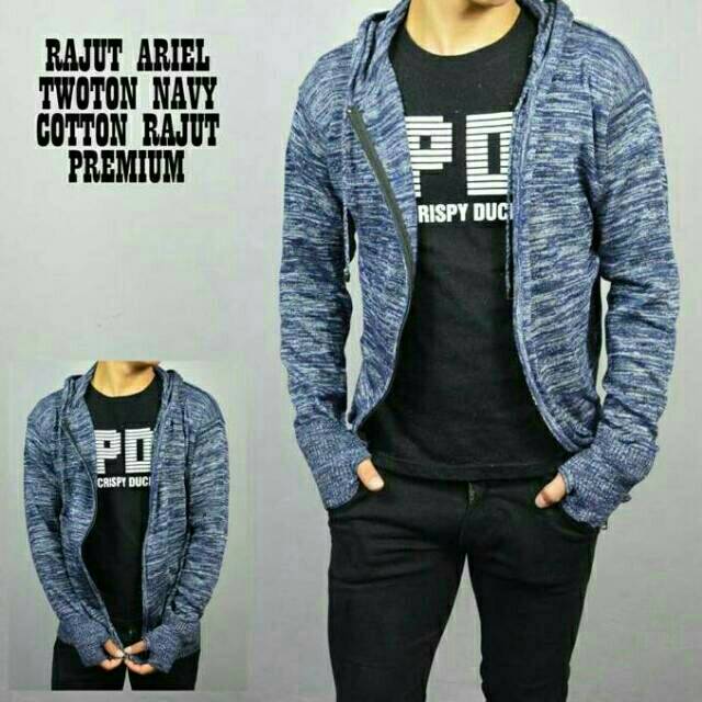 JAKET PRIA RAJUT ARIEL twis