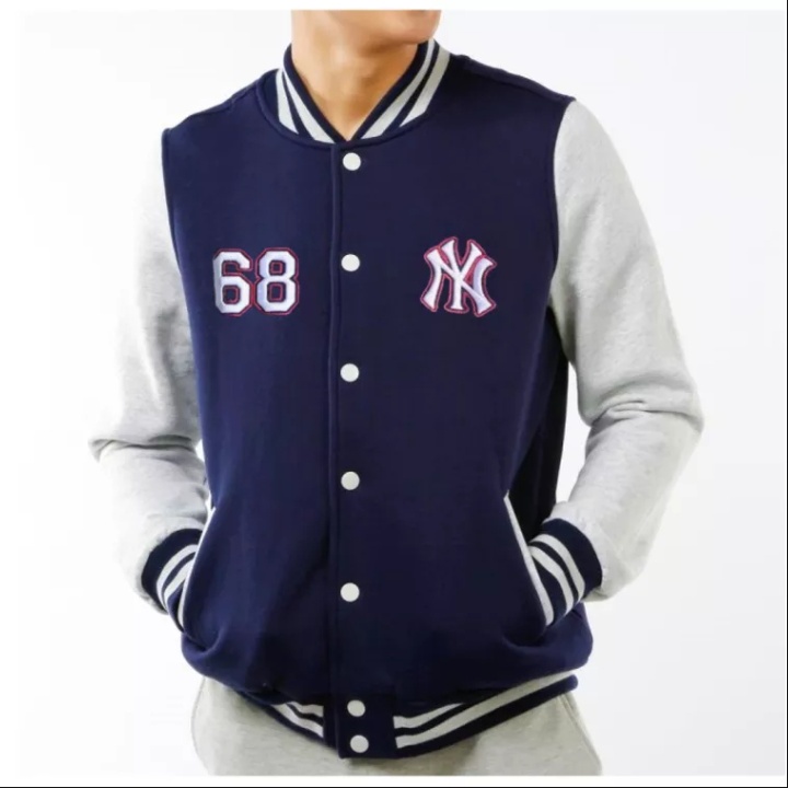 Jaket Baseball NY 68 / Jaket Bomber Varsity Baseball NY 68 / GRATIS ONGKIR