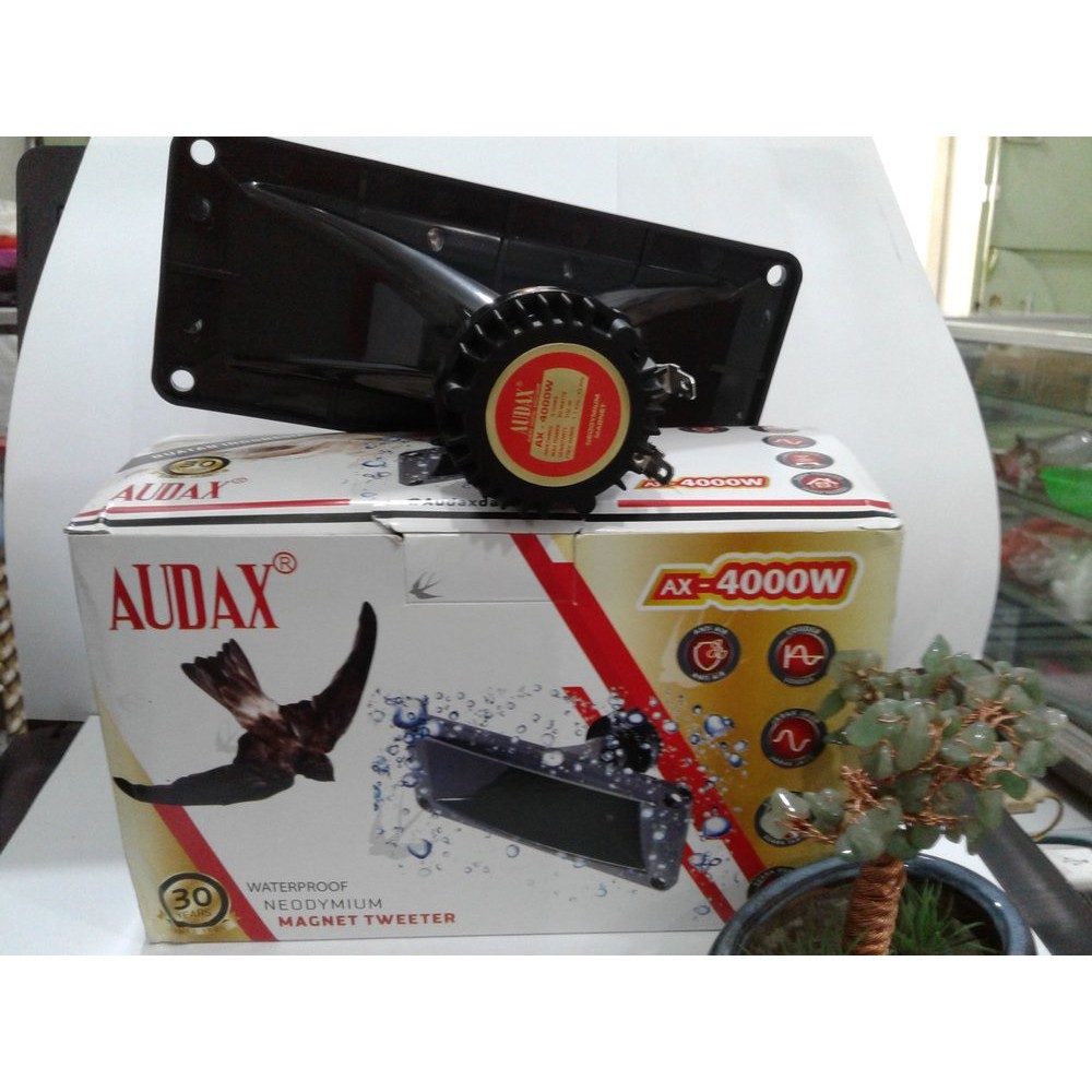 Tweeter Audax AX 4000W Waterproof Neodymium Magnet Tahan Air