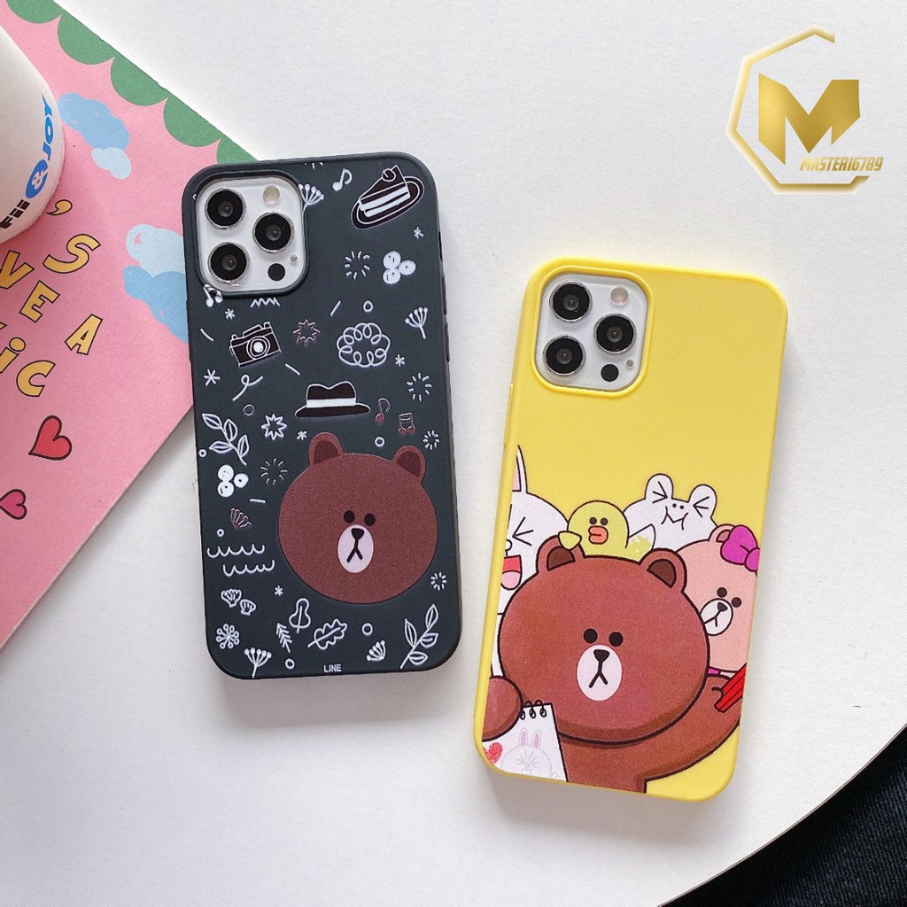 SS015 SOFTCASE BEAR Xiaomi Redmi 3 4a 5a 6a 8a 9a 9c 9 Note 4 4x 5a 5 6 7 8 9 Prime Pro 10X 9T POCO M3 MA258