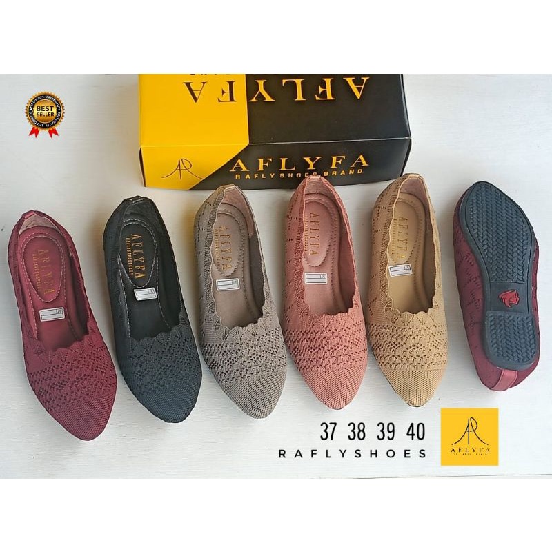 Sepatu Flat Shoes Perempuan Aflyfa