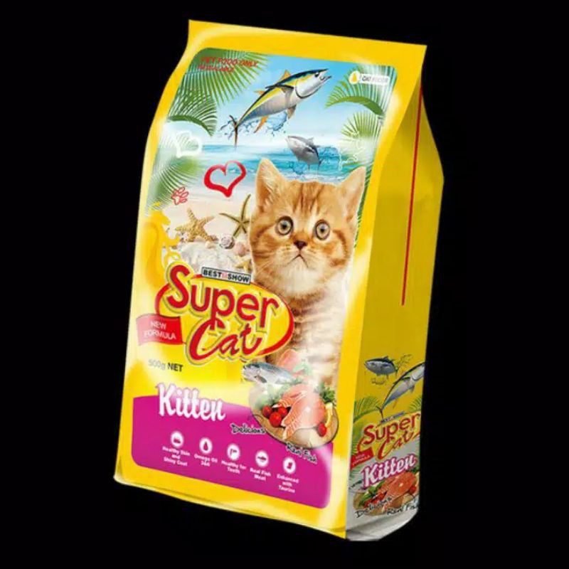 Super cat fiesta kitten 500 gram