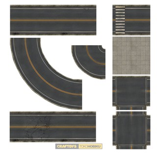 Jual DIORAMA DIECAST - ROAD PAPERSHEET (SET JALANAN) Indonesia|Shopee ...