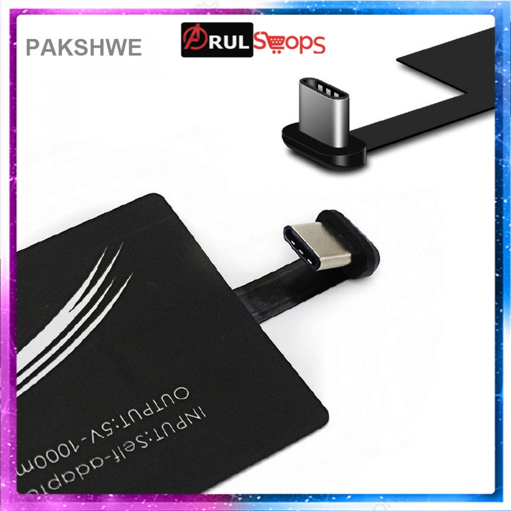 Qi Wireless Charging Receiver USB Type-C for Smartphone - P9