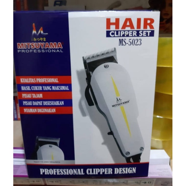 Alat cukur rambut elektrick Mitsuyama MS-5023