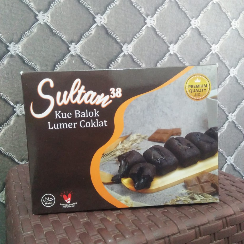 

kue balok lumer coklat sultan