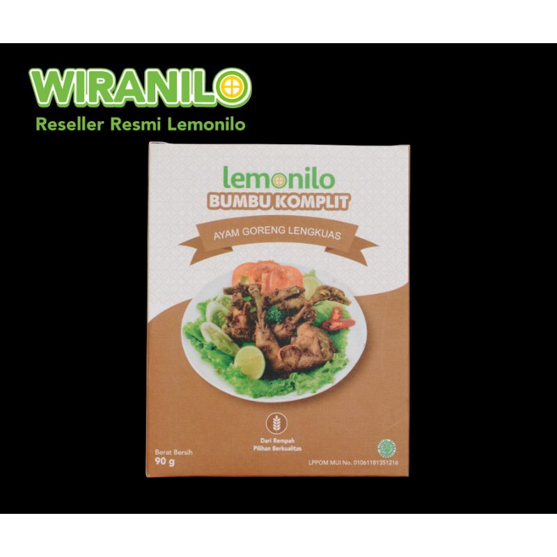 lemonilo bumbu komplit ayam goreng lengkuas