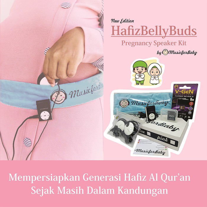 Hafiz BellyBuds Pregnancy Speaker Kit by Musicforbaby