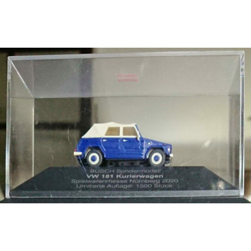 Busch Diecast - VW Safari Limited Edition 1/87 scale