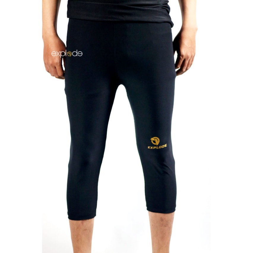 Leging 3/4 / Leging Pria Dan Wanita / Leging Olahraga / Celana Plahraga