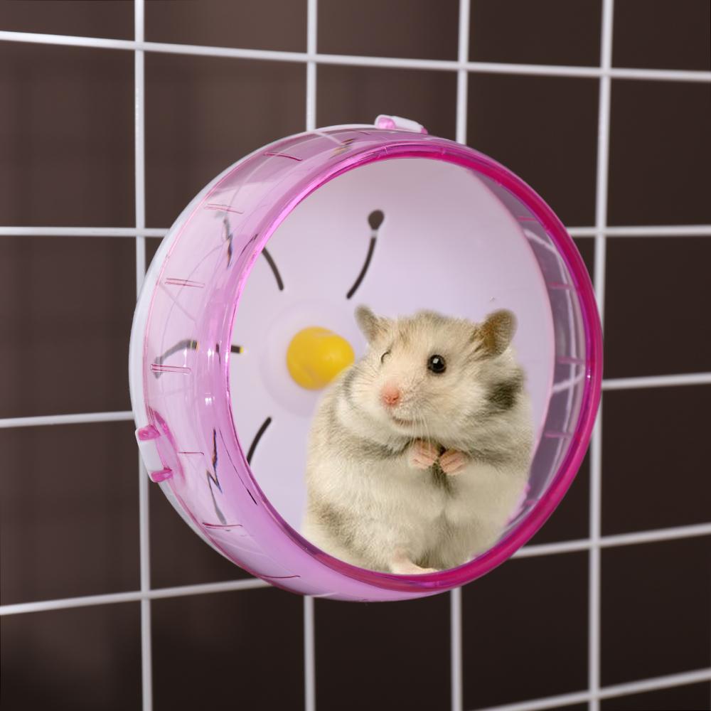 Suyo Hamster Running Wheel Disc Mainan Roda Latihan Jogging Wheel Hadiah Marmut