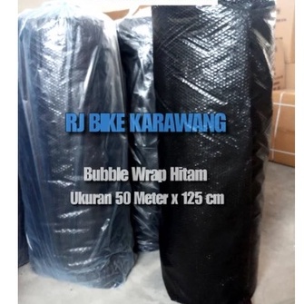 Bubble Wrab Hitam Tambahan untuk Packing PER METER