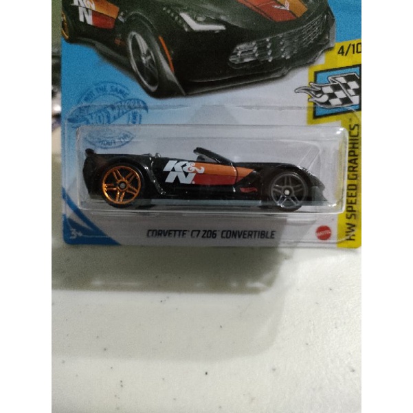 

Hotwheels Corvette C7 Z06 Convertible Black Hotwheel Hot wheels HW