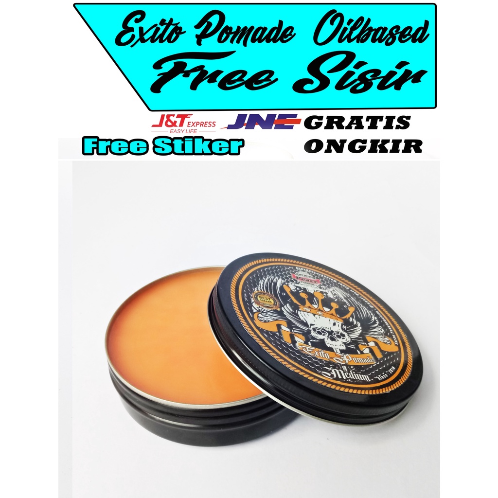 Exito pomade OIL BASED 3,5 0z Special Black Edition