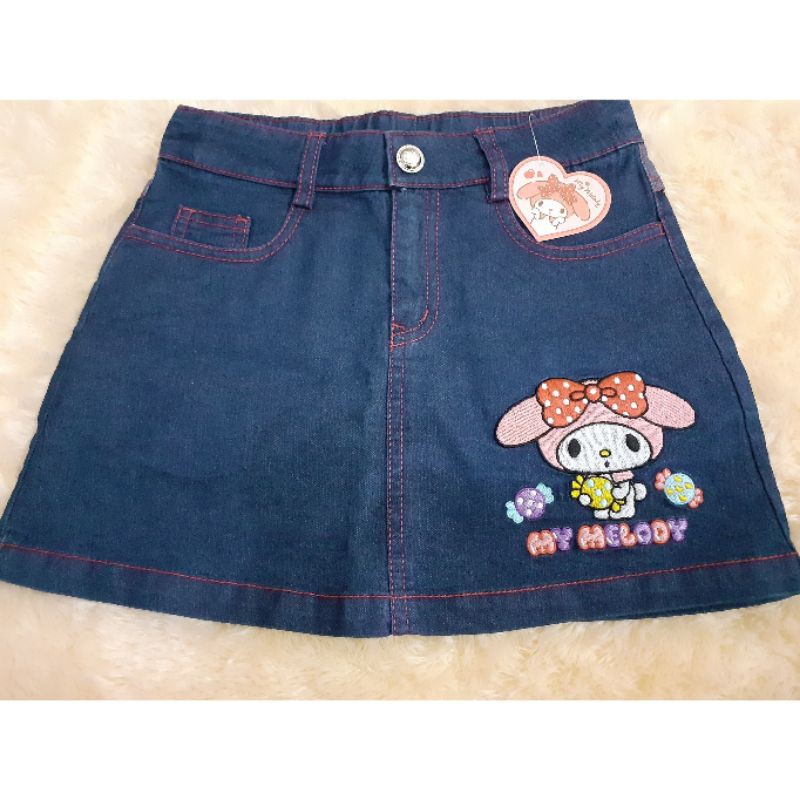 ichashope24 rok sepan pendek original hello kitty / roknpendek anak perempuan