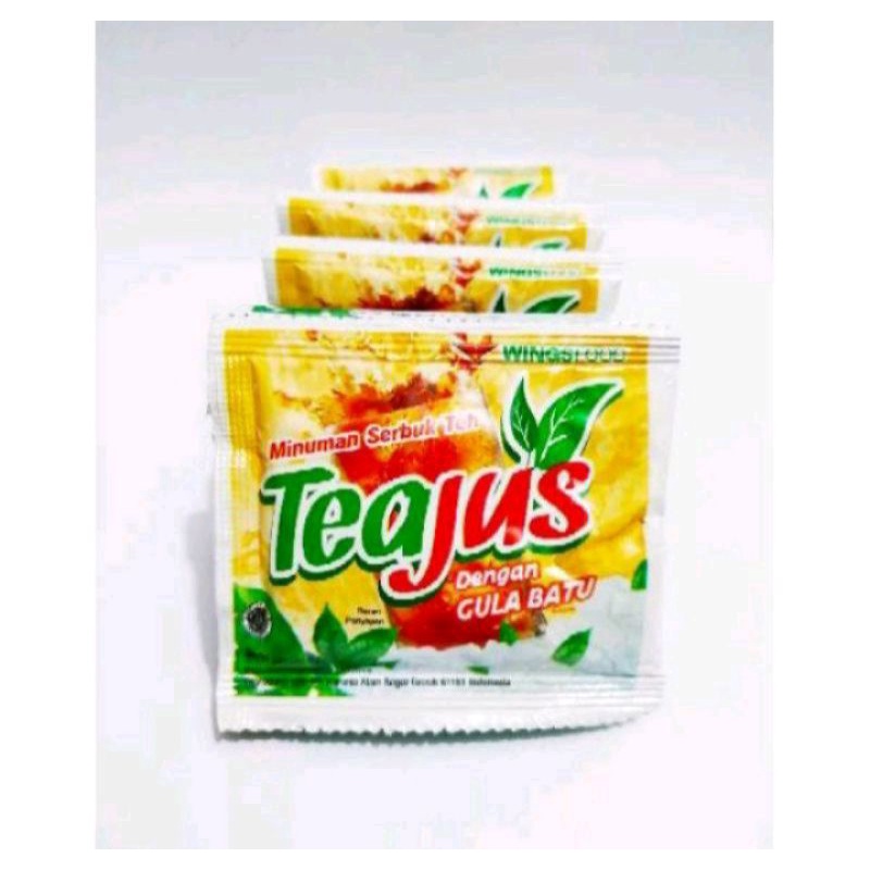 

Minuman Teajus Gula Batu