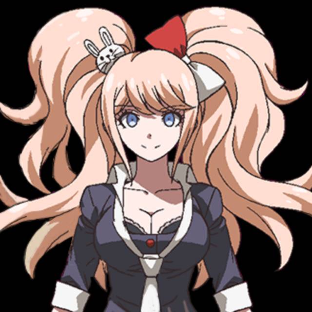 Junko Enoshima Cosplay Hair Clip Jepit Rambut Danganronpa